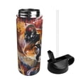thumbnail image 2 of Fotbe Abstract Lion Painting Pattern 18oz Sports Insulated Kettle Stainless Steel Sports Insulated Kettle For Running Hiking Cycling Climbing Man'S Woman'S Water Bottle, 2 of 8
