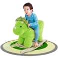 thumbnail image 1 of Mecedora Silla Montable de Madera con Peluche Dinosaurio Verde Baby Gaon, 1 of 5