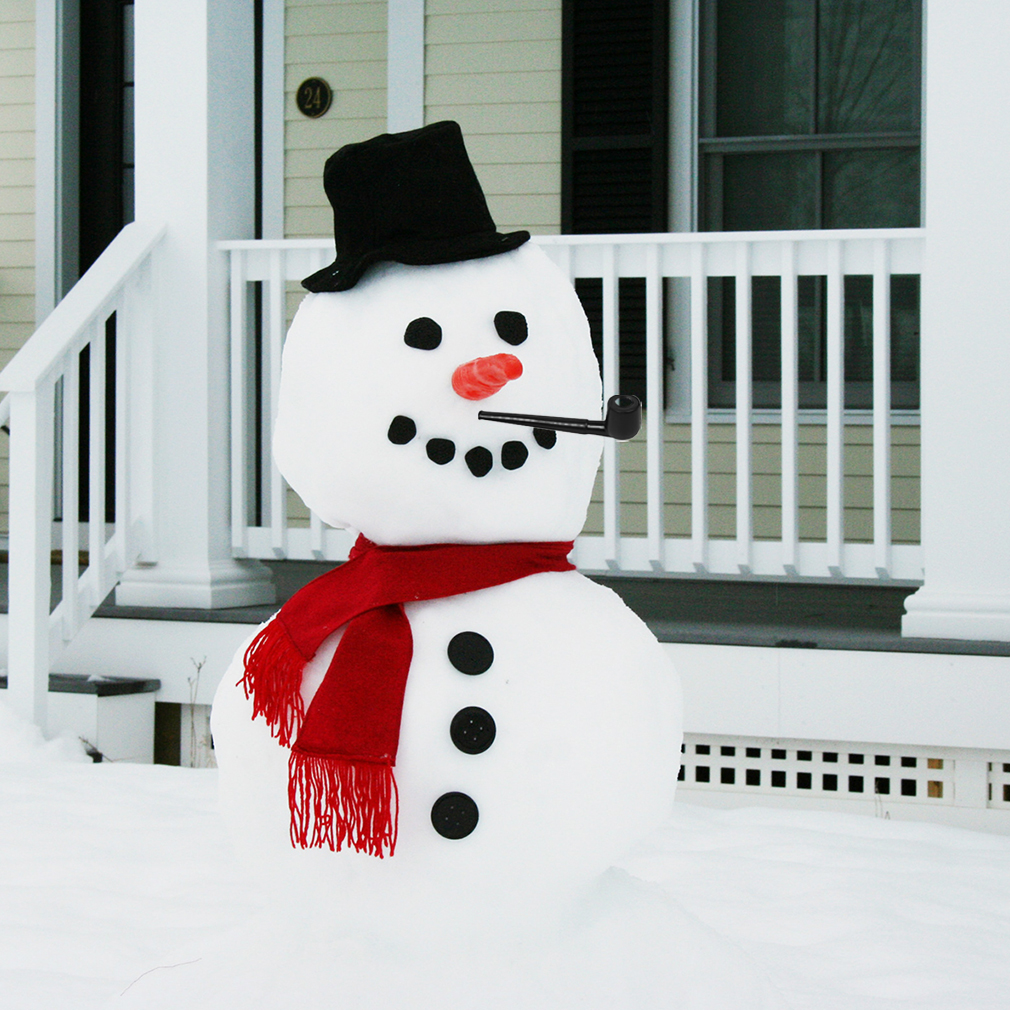 Evelots Perfect Snowman Decorating Kit-15 Pieces-Entire Family Fun-Sturdy Prongs - image 3 of 6
