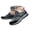 Grey, variant on Winter Snow Boots for Women Men Fleeced Waterproof Lightweight Slip on Ankle Booties(Black,7)