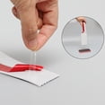 thumbnail image 6 of Harlier Door Draft Stopper, Under Door Sweep for Exterior & Interior Doors, Weather Stripping Door Seal, Garage Window Blocker Noise Cold Air Insulation, Draft Guard White 1.4"W x 36"L, 6 of 8