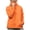 Orange-1, variant on Womens Rain Jacket With Hood Waterproof Lightweight Packable Windproof Rain Coat Zip Up Hiking Jackets With Pockets