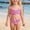 Hot Pink, variant on RTKFRFLM Girls 2-Piece Leopard Bikini Set Sleeveless Cheetah Print Bathing Suit for Big Kids Ages 7-12 Summer Beach Wear