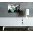 thumbnail image 2 of wall26 - Black and White Photograph with Pop of Color on The Statue of Liberty in New York - Canvas Art Home Art - 32x48 inches, 2 of 4