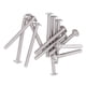 thumbnail image 4 of Tornillos De Cabeza De Botón Con Bridas, Aspecto Perfecto Superficie De Apoyo Más Ancha Botones Cabezas De Casquillo Pernos Prevención Química Para Madera Cergrey M4x50mm, 4 of 8