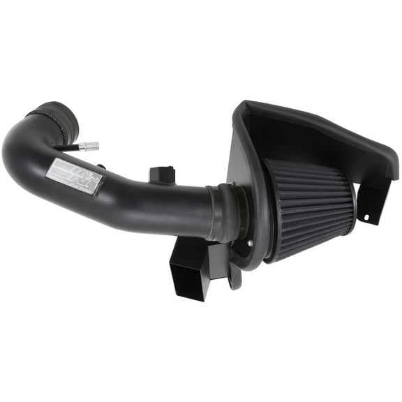 K&N Cold Air Intake Kit: High Performance, Guaranteed to Increase Horsepower: 2011-2014 FORD (Mustang GT) 71-3527