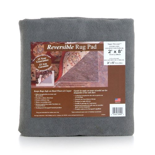 Vantage Industries Super Movenot Folded NonSlip Rubber Rug Pad (0.3