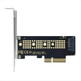 thumbnail image 1 of Tarjeta Adaptadora M.2 NVME SSD A PCIe 4.0 64 Gbps M-Key PCIe4.0 X4 para PC de Escritorio PCI-e GEN4, 1 of 5