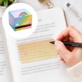 thumbnail image 4 of Glitter Sticky Notes, Waterproof Quick Dry Transparent Self-Adhesive Notes, Pull-Out Smooth Writing, No Residue Resealable Glitter Notes for Books, Planners, and Documents, 4 of 4