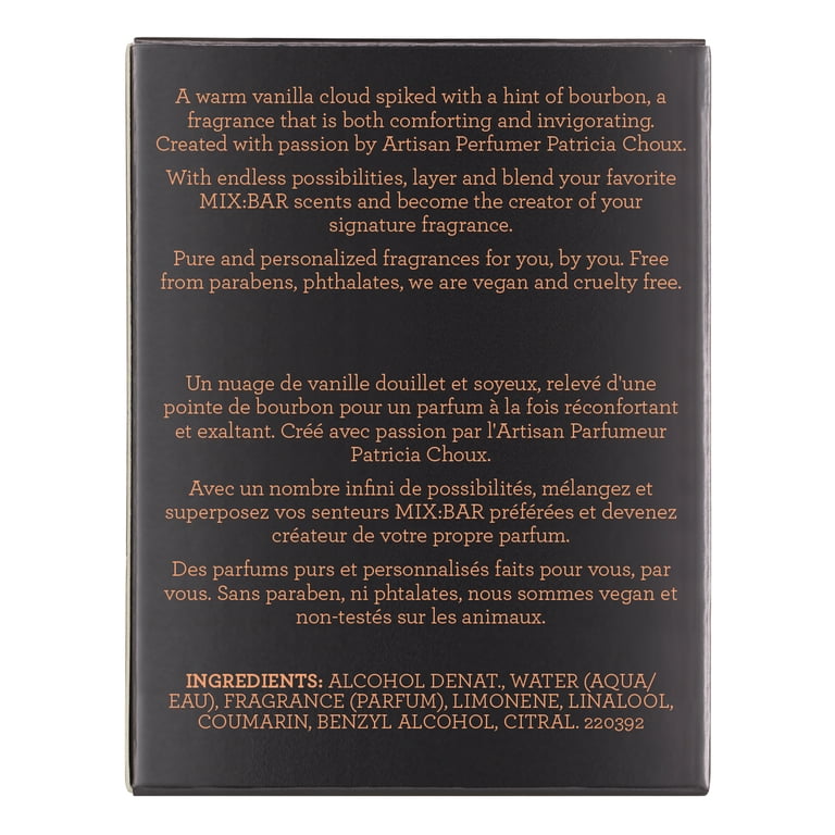 MIX:BAR Vanilla Bourbon Eau de Parfum, 1.7oz photo 8