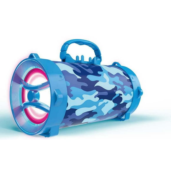 Art + Sound Portable Boombox, Blue Camo