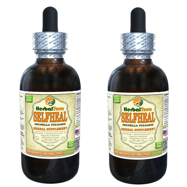 Selfheal (Prunella Vulgaris) Tincture, Organic Dried Herb Liquid