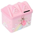 thumbnail image 5 of TINKSKY Piggy Bank Money Saving Tinplate 1Pack 4.7x3.9x3.7in, 5 of 8