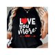 thumbnail image 1 of Valentine's Day Love Simple Funny Pattern Printed T-Shirt Casual Fashion Cotton Short Sleeve T-ShirtCamisetas para mujer, lindas camisetas con estampado gráfico, de manga corta, estilo casual, para ve, 1 of 7