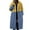 Yellow, variant on AOMPMSDX Women's Coats Womens Winter Warm Lapel Fuzzy Coat Jacket Overcoat Spliced Mid Length Coat Suit Collar XXL AG