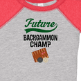 thumbnail image 4 of Inktastic Future Backgammon Player Champ Boys or Girls Baby Bodysuit, 4 of 5