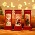thumbnail image 3 of Dragonus Red Telephone Booth Christmas Ornament 5 Inches, 3 of 3