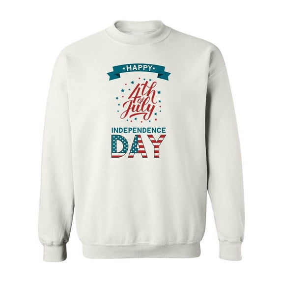 4Th Of July Retro Sweatshirt Women -Image by Shutterstock, Female XX-Large