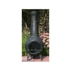 Outdoor Chimenea Fireplace - Grape in Antique Green Finish (Without Gas)