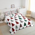 YST Twin Christmas Comforter Set for Kids Boys Girls,Christmas Tree