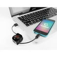 thumbnail image 2 of Cellet Retractable (MFi Certified) Lightning Data Cable, Compatible with Apple iPhone 14 13 12 11 X SE 8 7 6 5 Series, AirPods, iPad Pro Air Mini 4,3,2,1, iPod Touch, 2 of 9