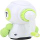 thumbnail image 5 of Manual pencil sharpener, green robot shaped pencil sharpener, children's single hole, school, classroom, home, artist, 5 of 5