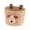 A004- Light Brown, variant on Small Woven Storage Basket Colorful Cotton Rope Basket for Toys Storage Organizer Multi Use Home Decor Basket