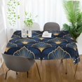thumbnail image 3 of Yayeee Tablecloths 54" x 54" Rectangle Wrinkle Resistant Party Table Cover, Elegance Art Pattern, 3 of 8