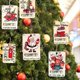 thumbnail image 4 of Regalo de Billetera de Navidad, Billetera de Madera Hecha A Mano Decoración de Billetera de Navidad Bendición Adornos Colgantes de Árbol de Navidad, 4 of 5