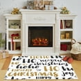 thumbnail image 6 of Mohawk Home Prismatic Christmas Wishes Gold Contemporary Theme Christmas Precision Printed Scatter, 1'6"x2'6", White, 6 of 6