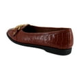 thumbnail image 3 of Aerosoles Bia Women's Flats Clay Croco Faux Leather Size 8.5 M, 3 of 8