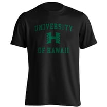 University of Hawaii Rainbow Warriors UH Distressed Retro Short Sleeve T-Shirt