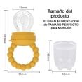 thumbnail image 2 of Chupon Para Frutas Comida Para Bebes Gel De Sílice 4pcs, 2 of 4