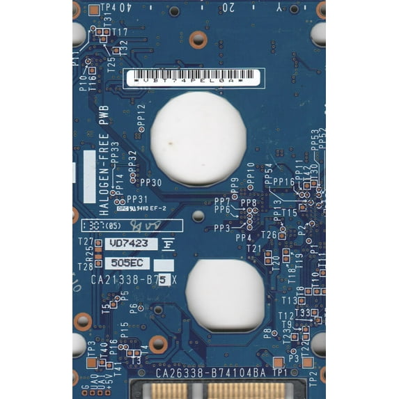MHV2060BH PL, CP170861-01, CA26338-B74104BA, Fujitsu SATA 2.5 PCB
