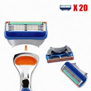5-Blade Razor Blades, 20 Pack, Excel Blades Single Edge Scraper Blades