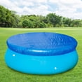 thumbnail image 3 of Swimming Pool Cover  Rectangle Dust Cover Mat Waterproof Swimming Pool Cover Dustproof Outdoor Paddling Family Pools Protector Swimming Pool Accessories for Indoor Outdoor Garden Paddling, 3 of 11