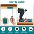 thumbnail image 4 of 10Pack Battery Storage Rack for 14.4V 18V Li-Ion Battery Tools, 4 of 5