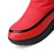 thumbnail image 5 of Zapatos para mujer, grandes, otoño/invierno, de algodón, suela gruesa, colores a juego, botas altas para nieve, botas para correr, botas vaqueras., 5 of 8