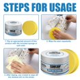 thumbnail image 5 of Crema Limpiadora de Tenis Jue-Fish para Calzado Deportivo y Lona, Kit de Limpieza con Esponja, Fórmula con Enzimas Biológicas para Quitar Manchas, 124g, 5 of 5