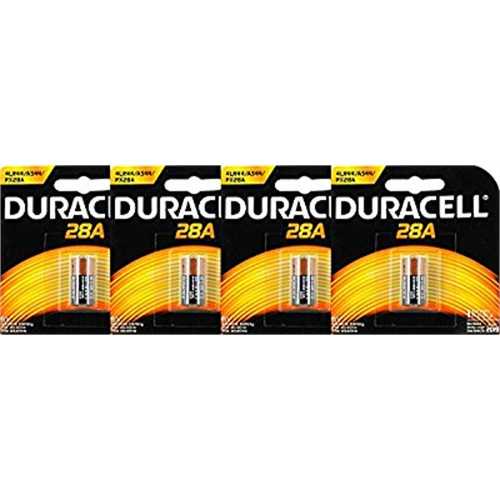Duracell Medical 28A Alkaline Battery 6V, 4 Count