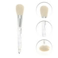 thumbnail image 3 of Conjuntos de brochas de maquillaje ligeras y duraderas de 10 piezas de Unique Bargains para viajes de negocios, plástico de lana de fibra artificial blanca, 3 of 5