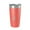 Coral, variant on Don Pedro Lake Map Tumbler Travel Mug Insulated Laser Engraved Coffee Cup California 20 oz Yellow