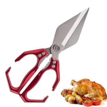Jeexi Stainless Steel Multi-Purpose Kitchen Scissors/Utility Shears For Poultry, Meat, Vegetable...