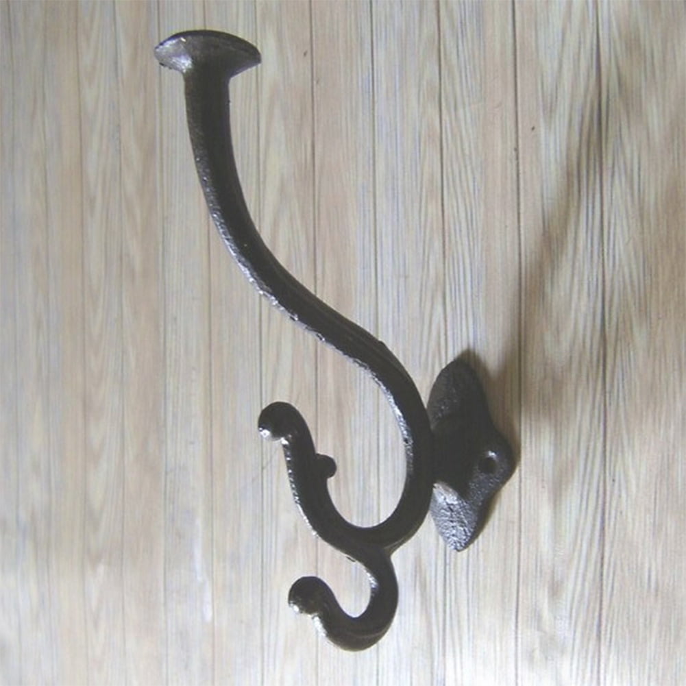 retro iron wall hook