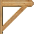 thumbnail image 3 of Ekena Millwork 8"W x 32"D x 32"H Traditional Rough Sawn Craftsman Outlooker, Western Red Cedar, 3 of 4