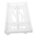 thumbnail image 3 of OUNONA mobile portable wheels Computer Tower Stand Plastic Simple Design for Home Use 1Set, 3 of 7
