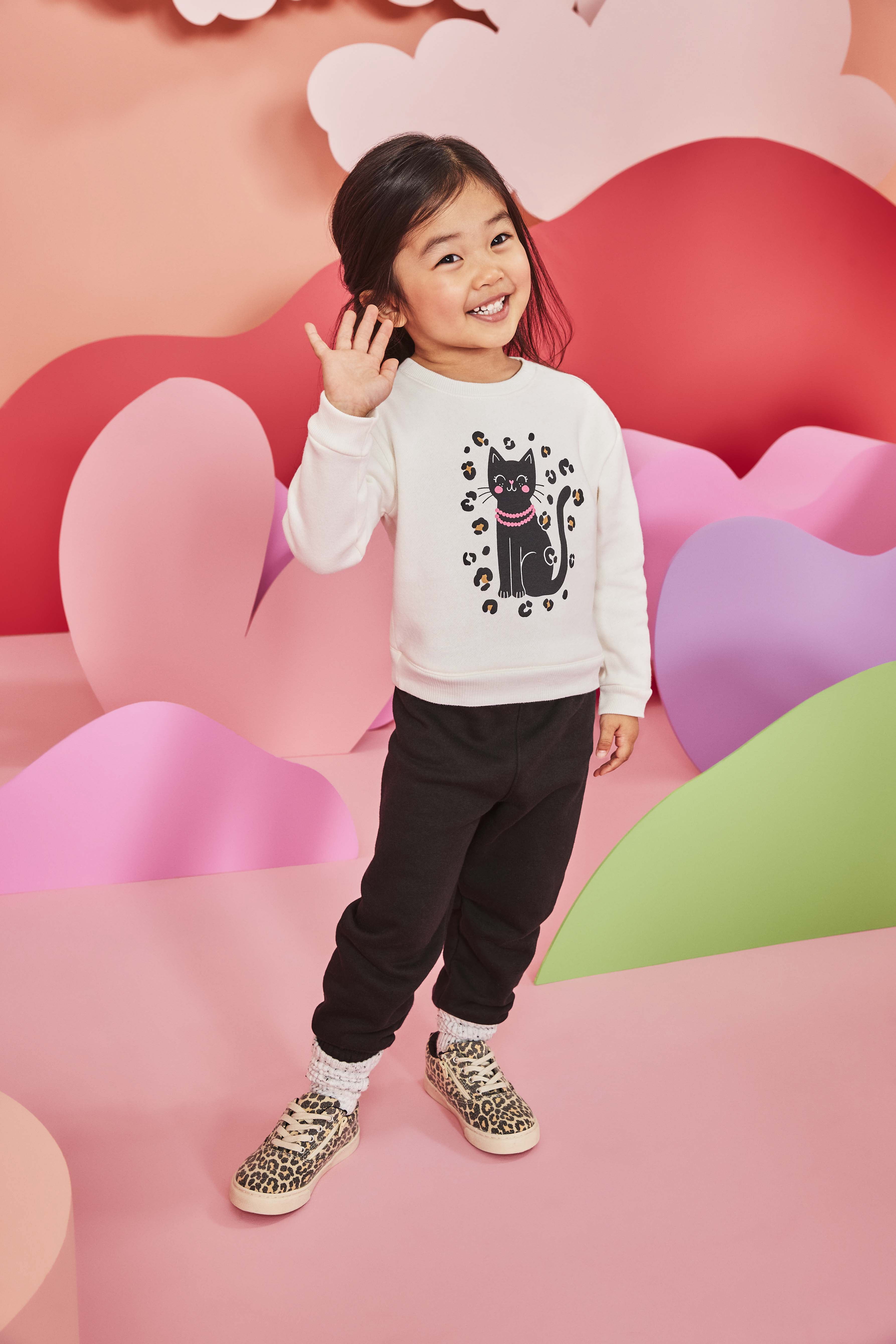 Garanimals Toddler Girl Fleece Joggers, Sizes 2T-5T