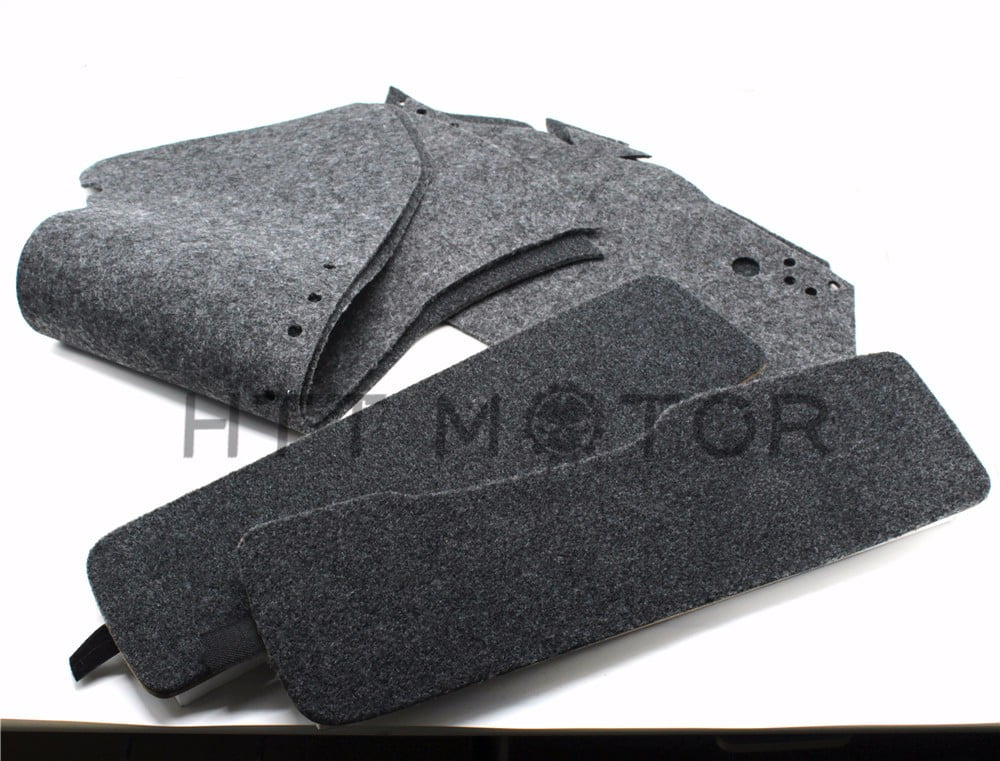 harley saddlebag carpet liners