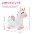 thumbnail image 3 of Juguete hinchable HotMax Unicorn para niños de 2 años con bomba, 3 of 8