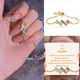 thumbnail image 4 of To My Daughter Ajustable Línea Ondulada Cristal Pulsera Colorida Zircon Pulseras para Mujer Niñas, 4 of 8